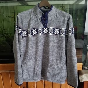 💜 B2G1 NWOT women's Cherokee thick fleece jacket shirt snaps
